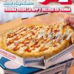 Dominosmanía 2025 de Dominos Pizza: 3x2 en todas las pizzas, masas e ingredientes