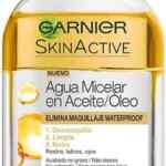 Agua micelar en aceite desmaquillante Garnier SkinActive de 100 ml baja de precio