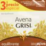 Jabón Avena Grisi Equilibrante con 3 barras de 125 g baja de precio