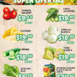 Ofertas Súper Guajardo frutas y verduras 12 al 14 de agosto 2025