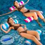 Oferta flash: Juego de 2 hamacas inflables para alberca