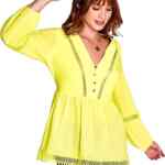 Blusa para mujer marca Ilusión baja de precio