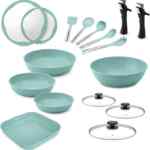 Batería de cocina Jade Cook Smart +Plus de 17 piezas a muy buen precio + 15 meses sin intereses
