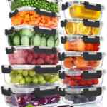 Oferta flash: Juego de 12 recipientes herméticos de vidrio para almacenar comida bajan a su menor precio