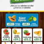 Ofertas Super Kompras Martes y Miércoles desde la Huerta frutas y verduras 12 y 13 de agosto 2025