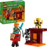 Set de juego Lego Minecraft Batalla de Lava del Inframundo baja a un excelente precio