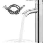 Llave para lavabo de baño de acero inoxidable baja de precio + 3 meses sin intereses