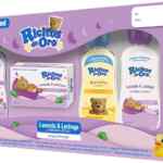 Kit higiene del bebé Ricitos de Oro Lavanda con 4 productos baja de precio