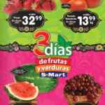 Ofertas S-Mart 3 días de frutas y verduras del 19 al 21 de agosto 2025