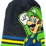 Gorro invernal para niños Luigi Super Mario en su menor precio