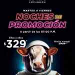 Noches de Promoción La Vaka: Buffet por solo $329 de martes a viernes de 7:00 pm al cierre
