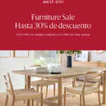 Furniture Sale en Pottery Barn, west elm y Williams-Sonoma: Hasta 30% de descuento y msi