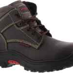 Bota industrial de trabajo de piel Skechers Burgin-Tarlac con casquillo baja a un gran precio