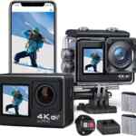 Cámara de acción 4K con accesorios baja de precio