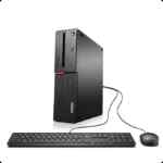 Computadora de escritorio Lenovo ThinkCentre M700 con Core i3, 8 GB de RAM, 256 GB de SSD, monitor y mouse reacondicionados con cupón adicional