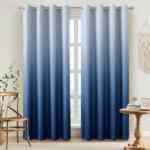 Juego de 2 cortinas blackout con diseño de gradiente bajan a su menor precio
