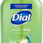 Jabón líquido para manos Dial Superior Clean Antibacterial Uva Verde y Pera 460ml baja de precio