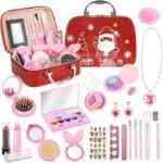 Juego de maquillaje para niñas con estuche para transportar baja a un excelente precio