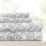 Juego de sábanas estampadas Linen Market para cama individual bajan de precio