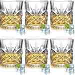 Juego de 6 vasos de vidrio para whisky bajan a su menor precio