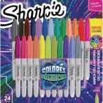 Marcadores Sharpie Colores Cósmicos edición limitada con 24 colores baja de precio