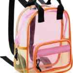 Mochila pequeña transparente para mujer baja a un excelente precio