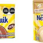 Combo Nesquik polvo para bebida chocolate 400 g + Nesquik vainilla 357 g baja de precio