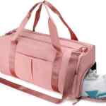 Bolsa deportiva para gimnasio con compartimento para zapatos baja a un super precio