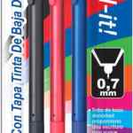 Juego de 3 plumas punto fino Pentel Feel-It baja de precio