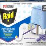 Repelente contra insectos Raid Protección familiar aparato eléctrico + repuesto Lavanda 30 noches a un gran precio