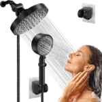 Combo regaderas de baño con 1 regadera ducha de lluvia + 1 regadera de mano con manguera a un gran precio