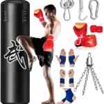 Saco de entrenamiento de box con accesorios en su precio más económico + cupón adicional