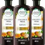 3 pack shampoos hidratantes Herbal Essences Bio Renew Coconut Milk de 400 ml baja a un gran precio