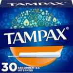 Tampones Tampax con 30 piezas baja de precio