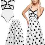 Combo playero de traje de baño + falda para mujer en su precio más bajo