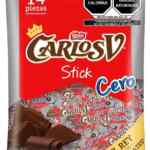 Chocolates sin azúcar Carlos V Stick Cero de Nestlé baja a un excelente precio