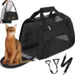 Transportadora de mascotas plegable baja a un excelente precio