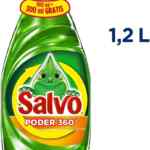 Lavatrastes líquido Salvo Poder 360º de 1.2 L a un precio magnífico