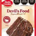 Harina para pastel de chocolate Devils Food Betty Crocker a un precio buenísimo