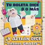 En Aztlán Parque Urbano entrada GRATIS si tuviste promedio arriba de 8 y descuento para tus familiares