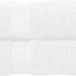 Juego de 2 toallas de baño grandes 100% algodón bajan de precio