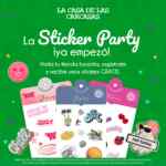 Sticker Party en La Casa de las Carcasas: Llévate stickers gratis en tiendas