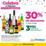 30% de descuento en vinos y licores en Chedraui + hasta 3 msi