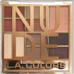 Paleta de sombras LA Colors Nude Color Block Eyeshadow baja a un precio magnífico