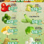Ofertas Súper Guajardo frutas y verduras 30 de septiembre al 2 de octubre 2025