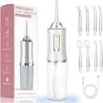 Irrigador bucal hilo dental de agua recargable con 8 puntas a un super precio