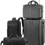 Juego de 4 maletas y mochilas de viaje bajan de precio