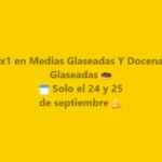 2x1 en Medias Glaseadas Y Docenas Glaseadas en Krispy Kreme hoy y mañana