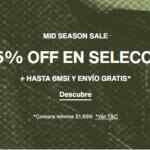 Mid Season Sale Levi's: Hasta 25% off en seleccionados