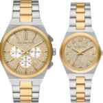 Set de Regalo con 2 Relojes para hombre y mujer Michael Kors en su menor precio + 6 meses sin intereses